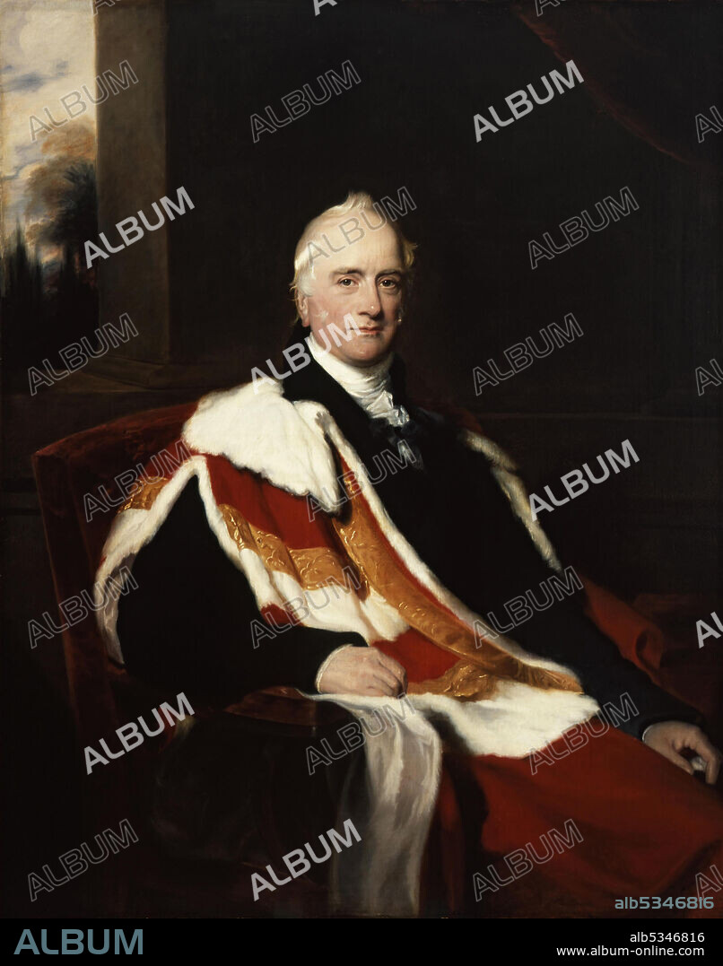 SIR THOMAS LAWRENCE. Portrait of Sir Nicholas Vansittart, 1st Baron Bexley.