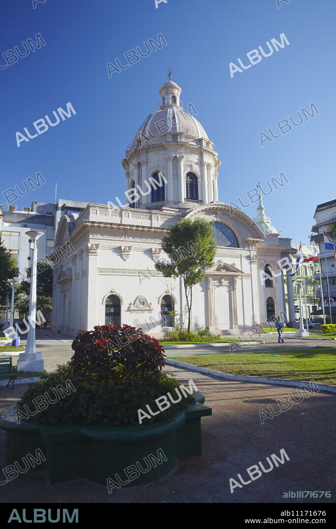 Panteon de los Heroes in Plaza de los Heroes, Asuncion, Paraguay, South America.