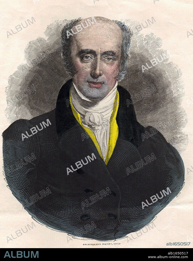 Charles Grey, 2nd Earl Grey (1764-1845) known as Viscount Howick 1806 and 1807.British Statesman. Prime Minister 1830-1830.