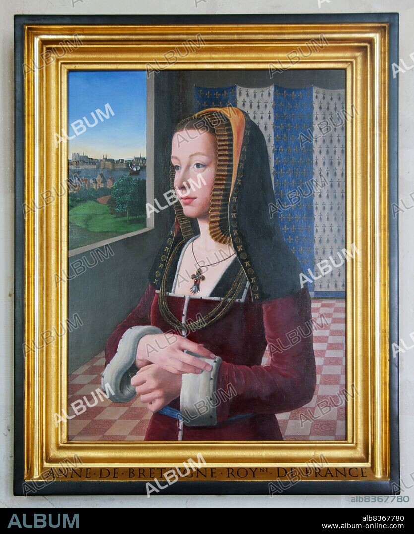 Anne of Brittany (French: Anne de Bretagne; Breton: Anna Breizh) (25/26 January 1477 9 January 1514) was Duchess of Brittany from 1488 until her death, and queen consort of France from 1491 to 1498 and from 1499 to her death. She is the only woman to have been queen consort of France twice. During the Italian Wars, Anne also became queen consort of Naples, from 1501 to 1504, and duchess consort of Milan, in 14991500 and from 1500 to 1512.