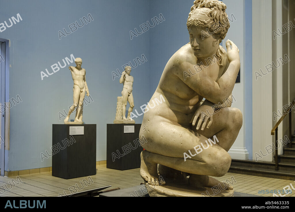 Crouching Venus -The Venus Lely-, Roman about AD 1-200, British museum, London, England, Great Britain.