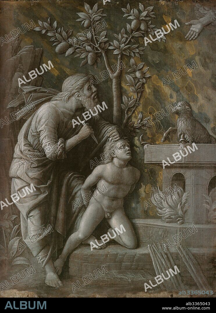 ANDREA MANTEGNA. The Sacrifice of Isaac.