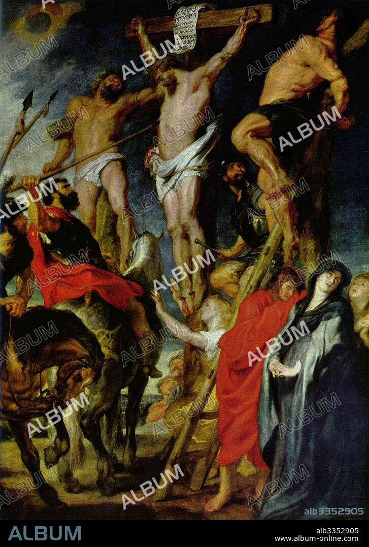 PIETER PAUL RUBENS. Christus am Kreuz zwischen den beiden Schächern (Pierced with a Lance).