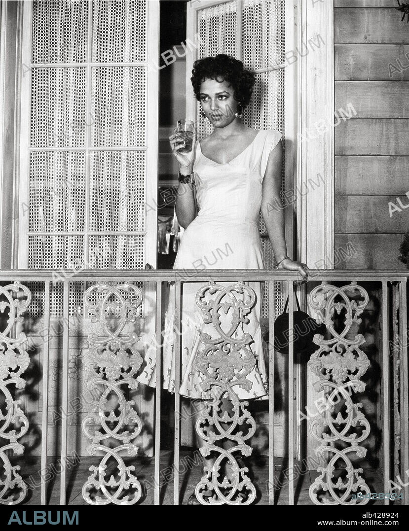 DOROTHY DANDRIDGE in CARMEN JONES, 1954, directed by OTTO PREMINGER. Copyright 20TH CENTURY FOX.