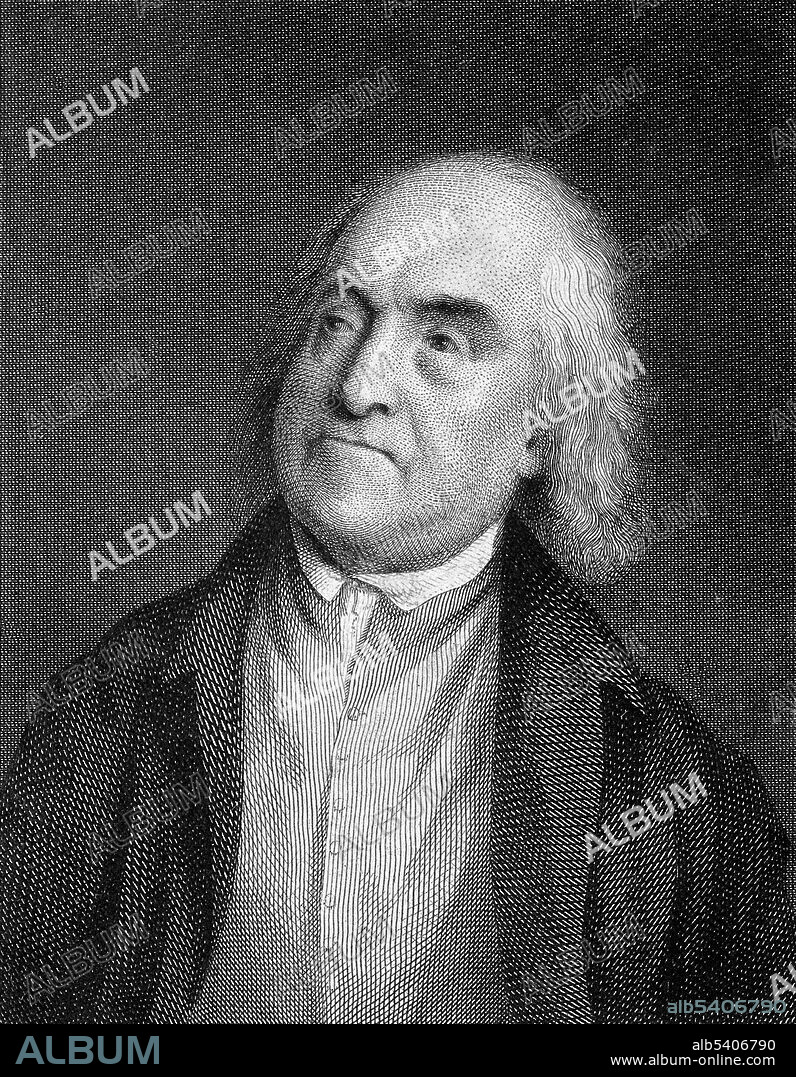 Jeremy Bentham (1748-1832) was an English philosopher, jurist, and social reformer. He is regarded as the founder of modern utilitarianism. Line engraving by William Henry Worthington after himself.