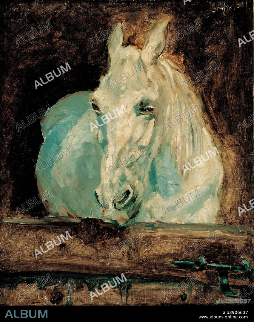 HENRI TOULOUSE-LAUTREC. The White Horse 