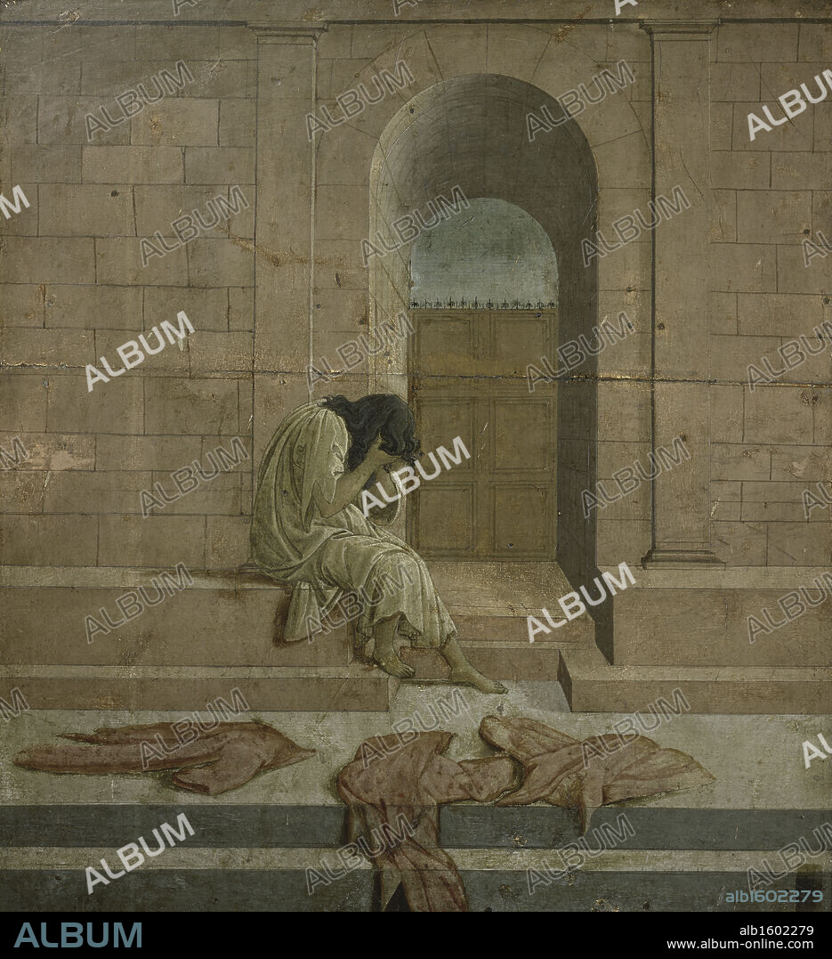 The Melancholy   Sandro Botticelli (1444-1510/Italian)  Private Collection.