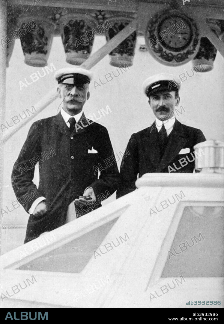 Count Benckendorff and Lord Errington, 1908. From Queen Alexandra's Christmas Gift Book, Photographs from My Camera, by Queen Alexandra, published by The Daily Telegraph (London, 1908).
