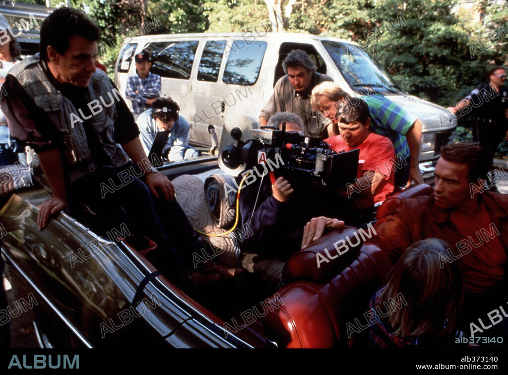 ARNOLD SCHWARZENEGGER en EL ÚLTIMO GRAN HÉROE, 1993 (LAST ACTION HERO), dirigida por JOHN MCTIERNAN. Copyright COLUMBIA PICTURES.