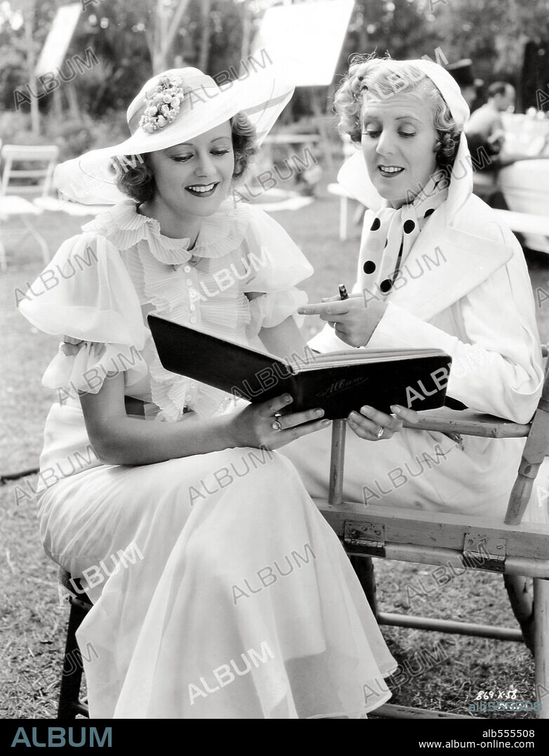 CICELY COURTNEIDGE and HEATHER ANGEL in THE PERFECT GENTLEMAN, 1935, directed by TIM WHELAN. Copyright M.G.M.