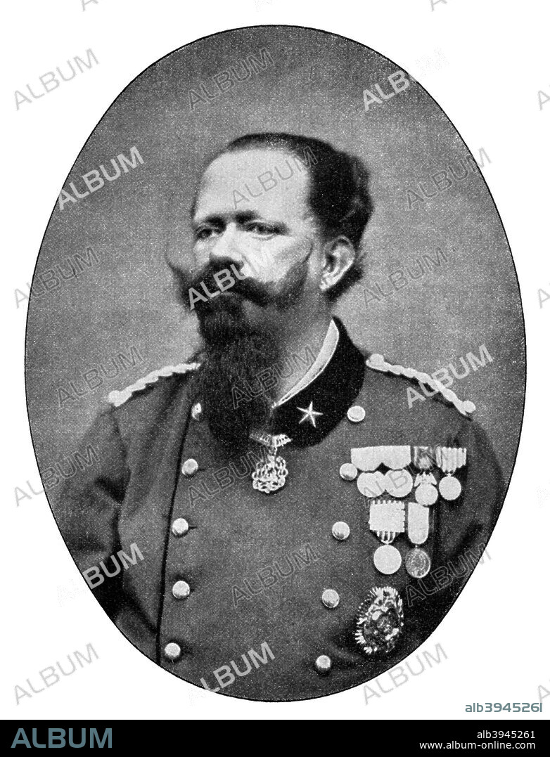 Victor Emmanuel II, King of Italy, (1900). King of Piedmont, Savoy, and Sardinia from 1849-1861, Victor Emmanuel II (1820-1878) became the first king of a united Italy in 1861.