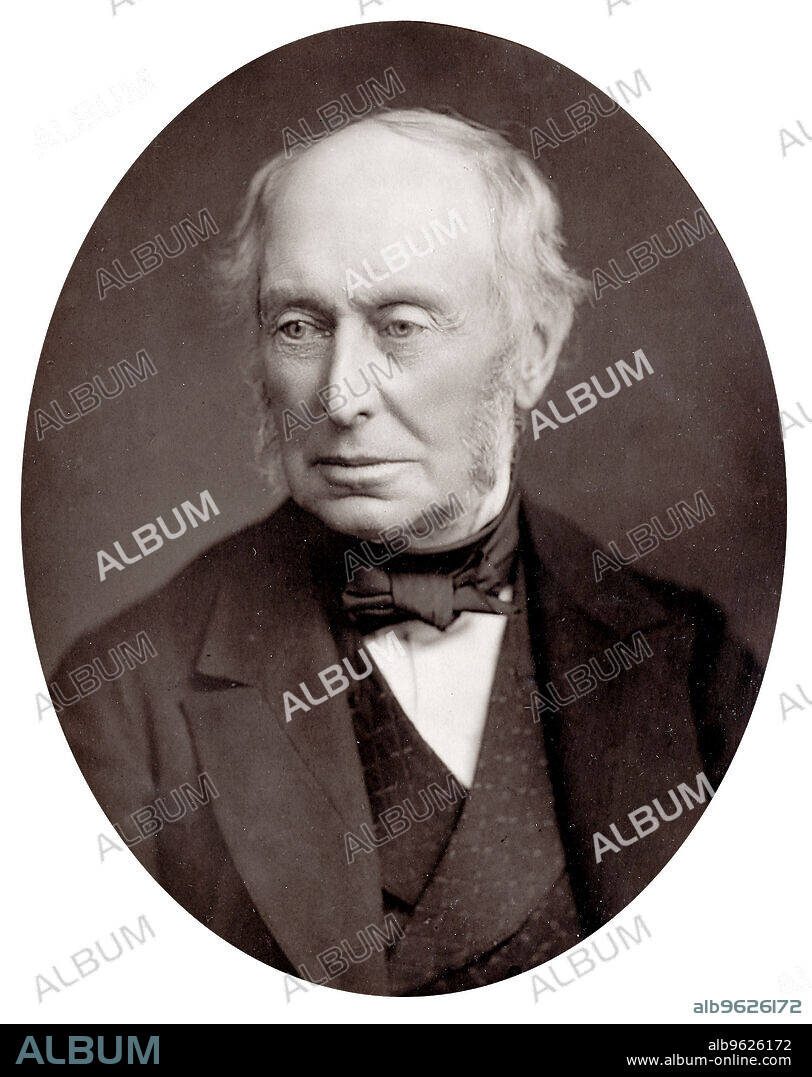 William George Armstrong (1810-1900), British industrialist, inventor and scientist, c1880. Armstrong established Elswick Engine Works at Newcastle-upon-Tyne in 1847. He designed a hydraulic engine and a hydraulic crane, as well as the Armstrong breech-loading gun. In 1882 Armstrong's company moved into shipbuilding and in 1897 merged with Joseph Whitworth & Co. Armstrong's installed a hydro-electric generating system of his own design to supply electricity to his home, Cragside.