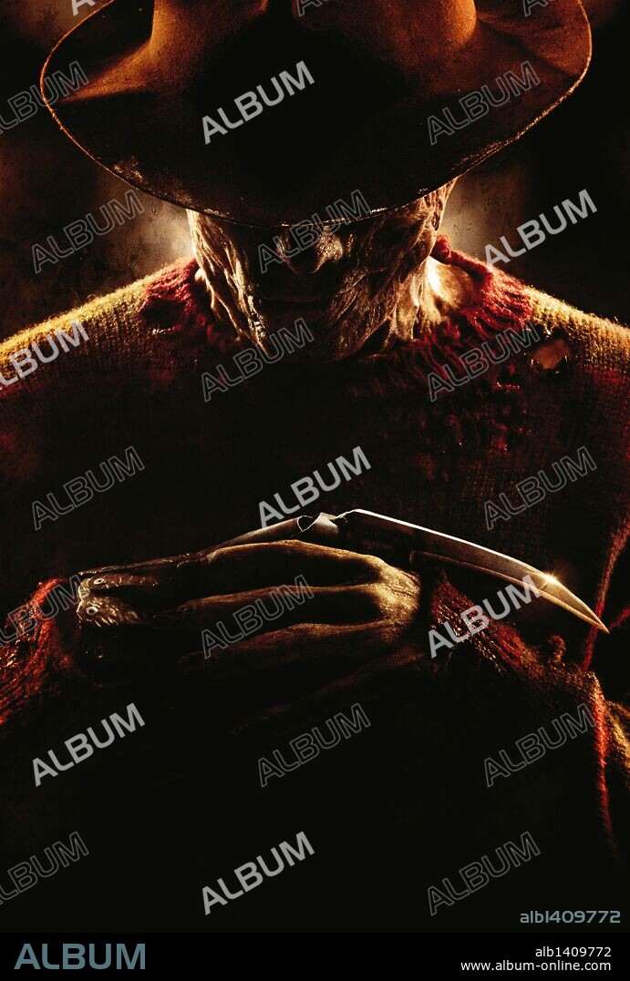 Poster de PESADILLA EN ELM STREET: EL ORIGEN, 2010 (A NIGHTMARE ON ELM STREET), dirigida por SAMUEL BAYER. Copyright NEW LINE CINEMA.