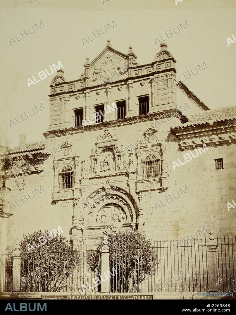 ALONSO DE COVARRUBIAS. Toledo, portada de Santa Cruz.