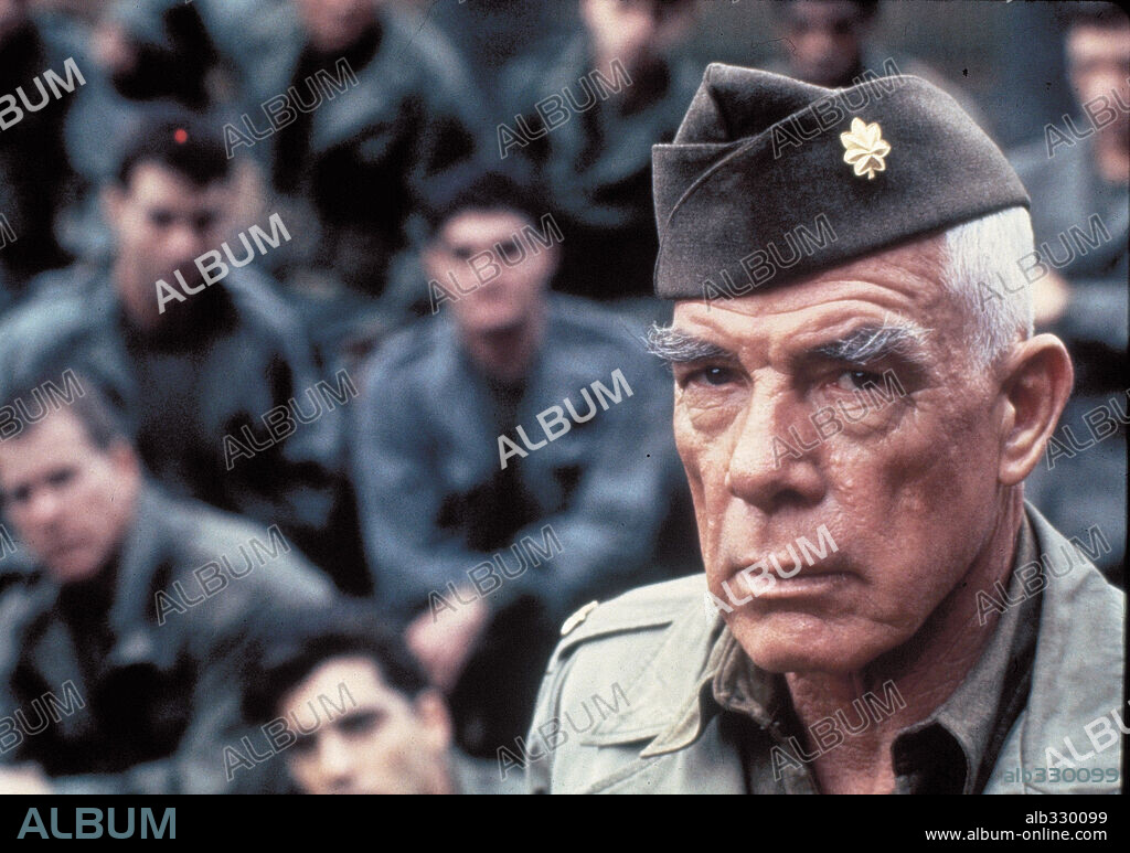 LEE MARVIN in DIRTY DOZEN: THE NEXT MISSION, 1985, directed by ANDREW V. MCLAGLEN.