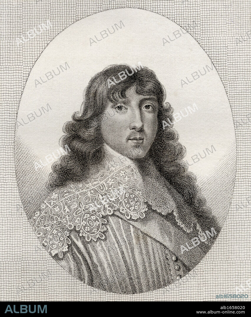 Henry Carey 2nd Earl of Monmouth 1596-1661 Translator From the book A catalogue of Royal and Noble Authors Volume III published 1806.