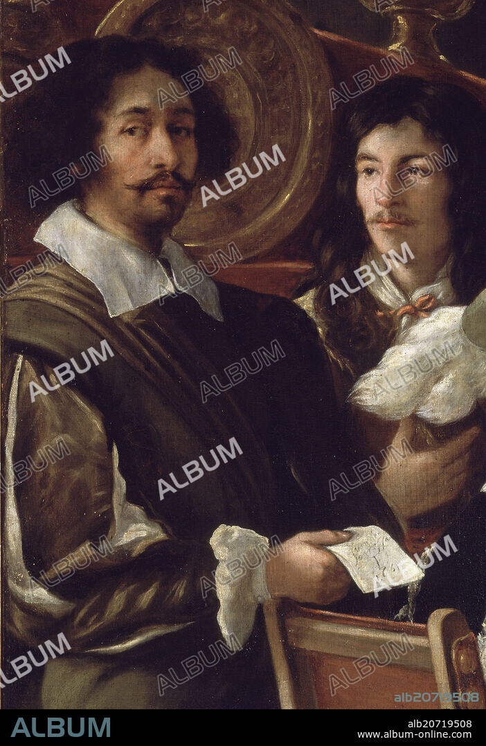 JUAN DE PAREJA (1610-1670). 'The Calling of St. Matthew' (detail), 1661, Oil on canvas, P01041.