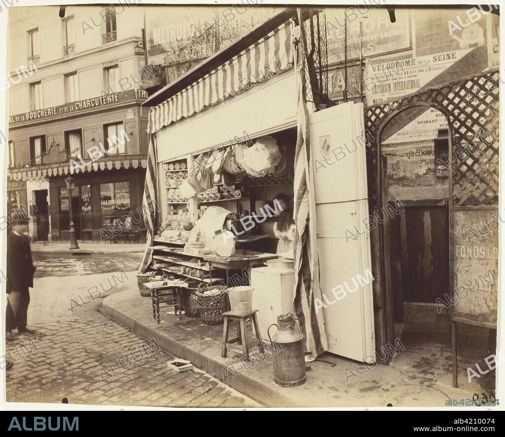 JEAN-EUGÈNE-AUGUSTE ATGET. Untitled. Jean-Eugène-Auguste Atget; French, 1857-1927. Date: 1898. Dimensions: 17.6 × 21.4 cm (image/paper). Albumen print. Origin: France.
