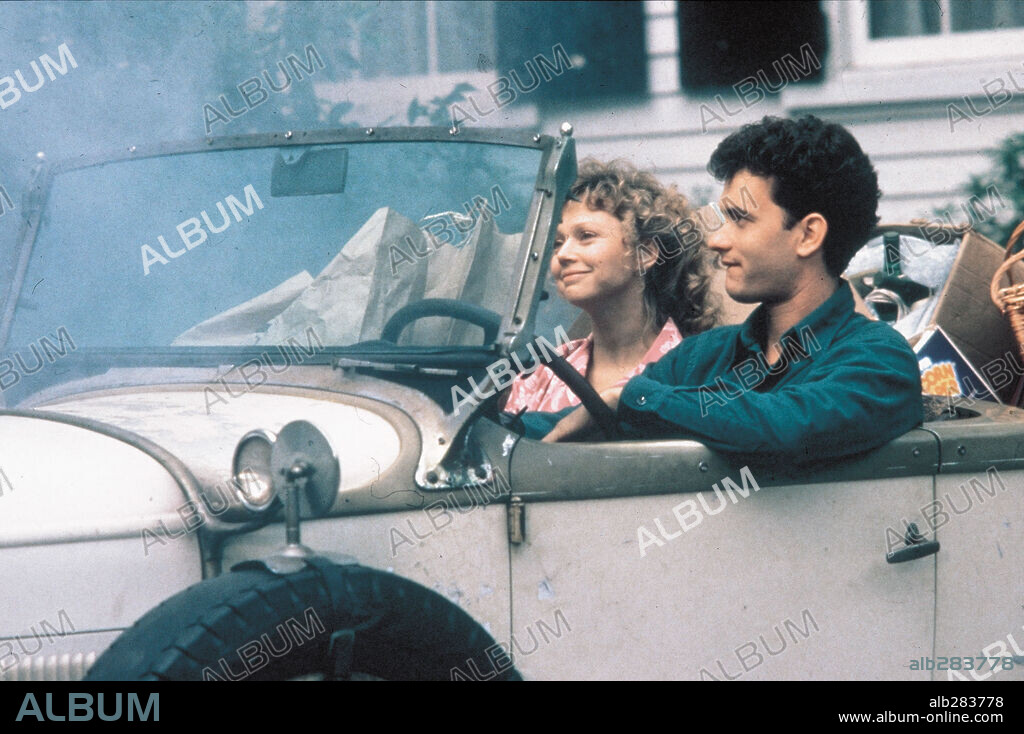SHELLEY LONG and TOM HANKS in THE MONEY PIT, 1986, directed by RICHARD BENJAMIN. Copyright UNIVERSAL PICTURES.