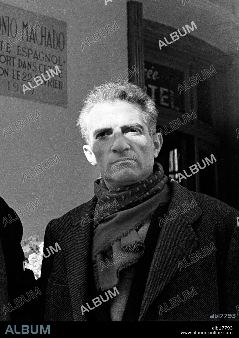 Blas de Otero. Colliure, 1959.