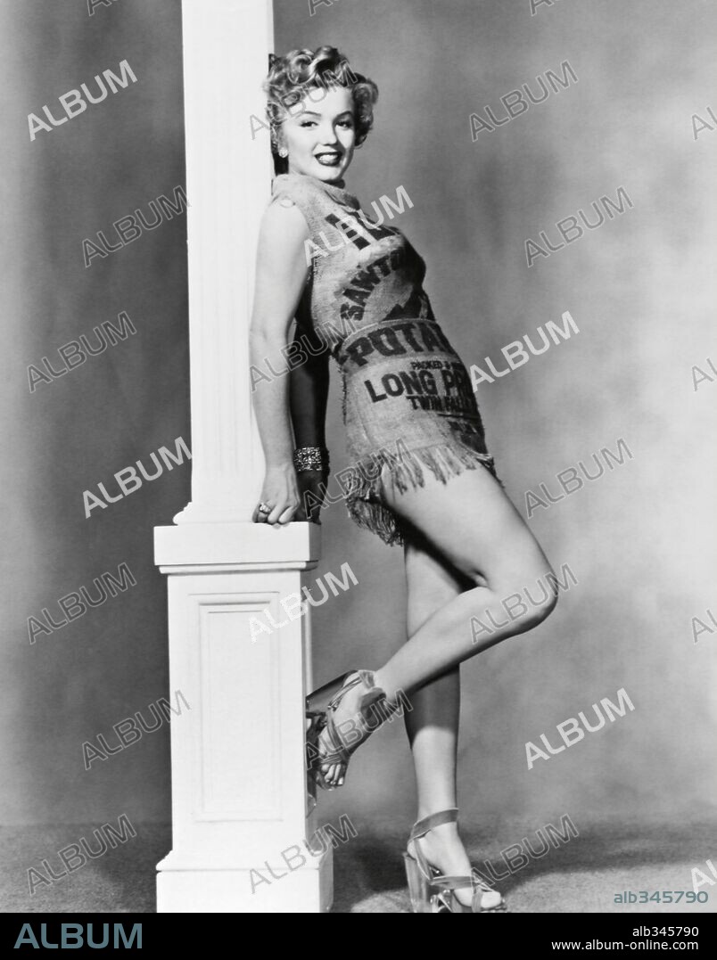 NORMA JEAN BAKER. MARILYN MONROE. 1951