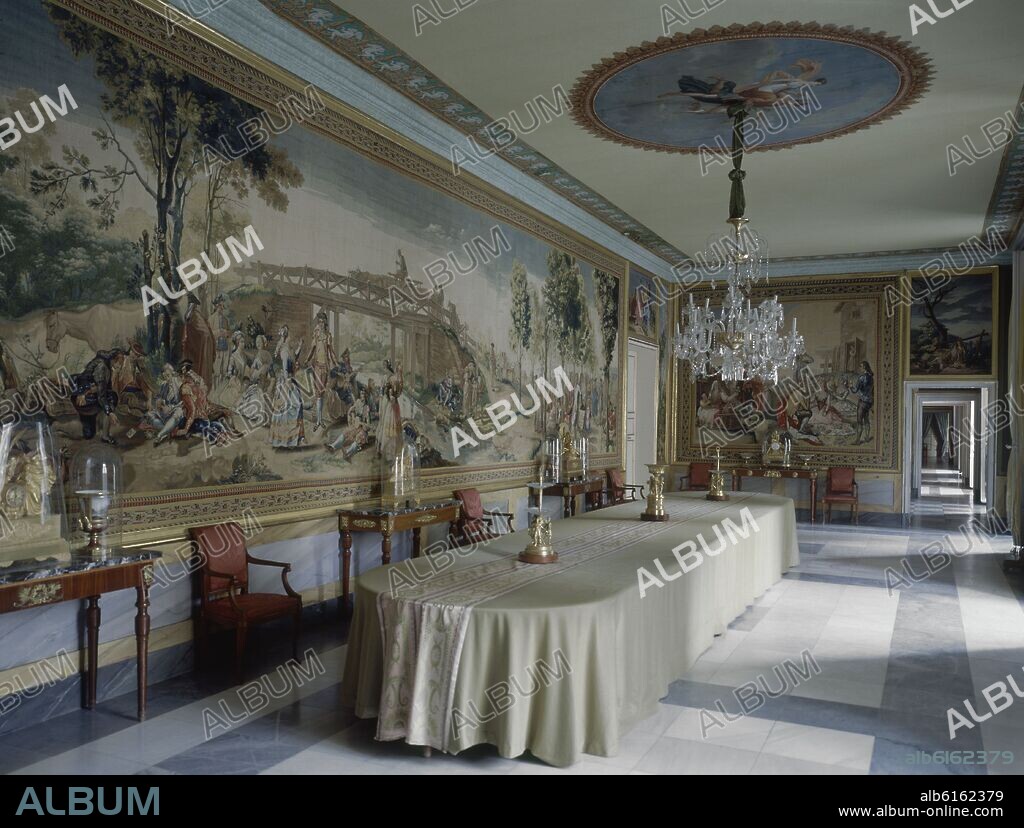 COMEDOR DEL PALACIO DE LOS BORBONES.