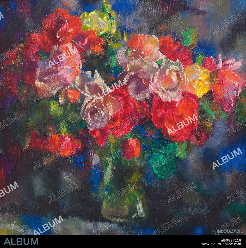 AUGUSTO GIACOMETTI. Roses.