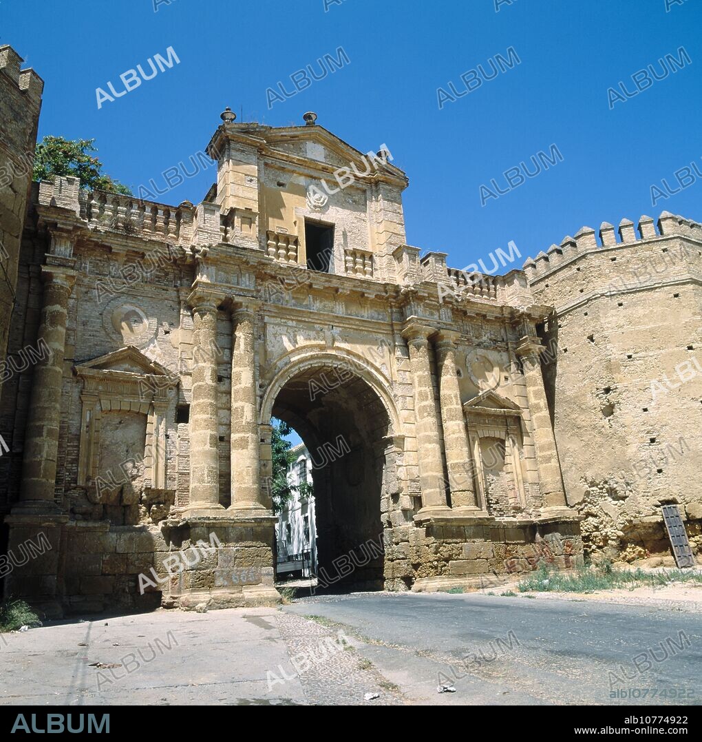 ´Puerta de Córdoba´ (town gate), 17th century. Carmona, Sevilla province. Spain.