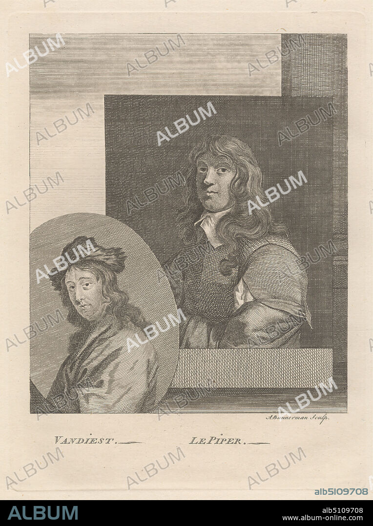 Van Diest and Le Piper, Alexander Bannerman, ca. 17301780, after unknown artist, undated, Line engraving on medium, slightly textured, cream wove paper, Sheet: 12 x 9 1/8 inches (30.5 x 23.2 cm), Plate: 7 1/4 x 5 1/2 inches (18.4 x 14 cm), and Image: 5 3/4 x 4 7/8 inches (14.6 x 12.4 cm), men, portrait.