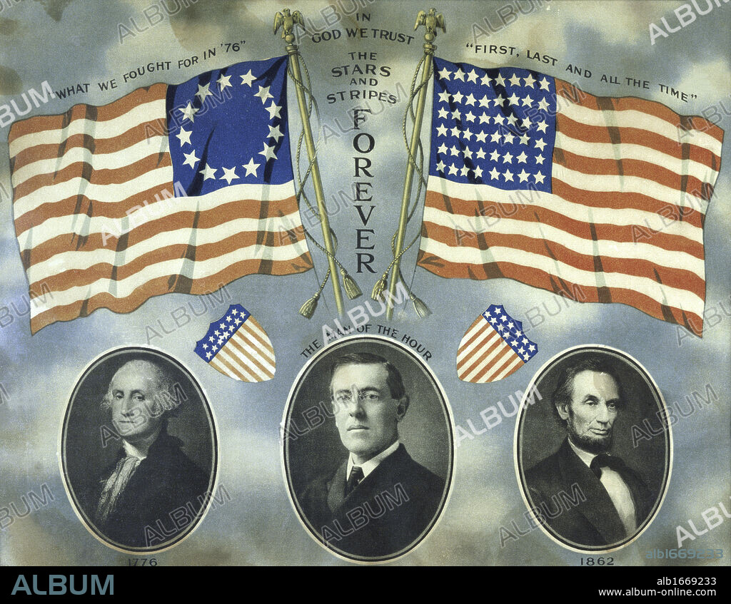 Stars And Stripes Forever  World War I  Posters.