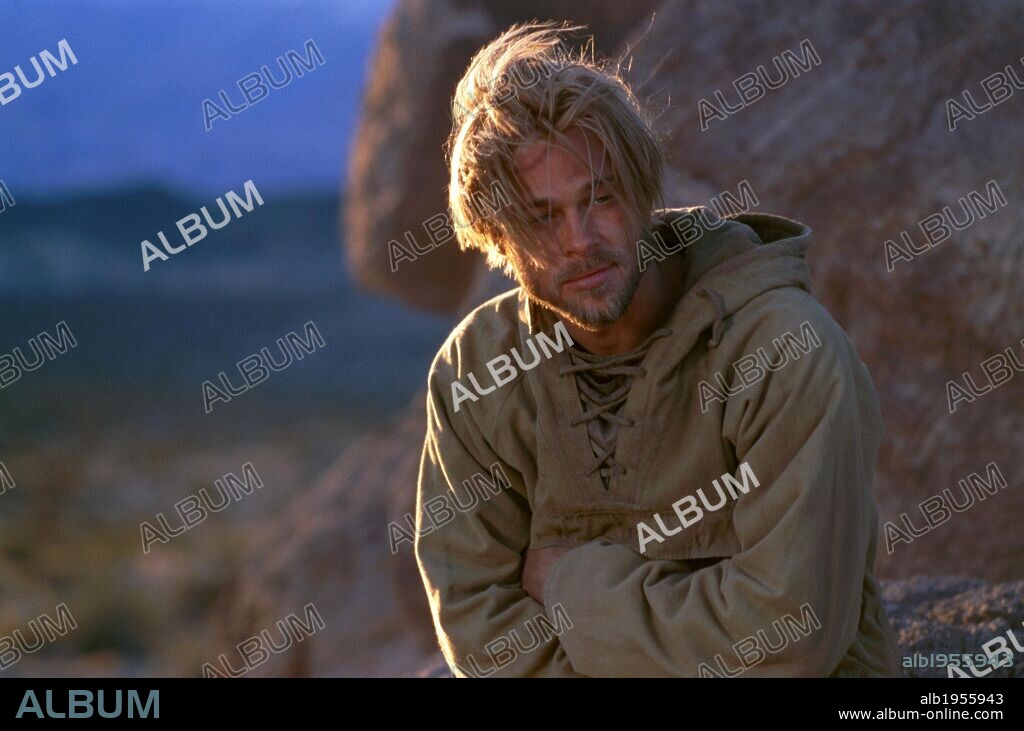 BRAD PITT dans SEVEN YEARS IN TIBET, 1997, réalisé par JEAN-JACQUES ANNAUD. Copyright MANDALAY ENTERTAIMENT.