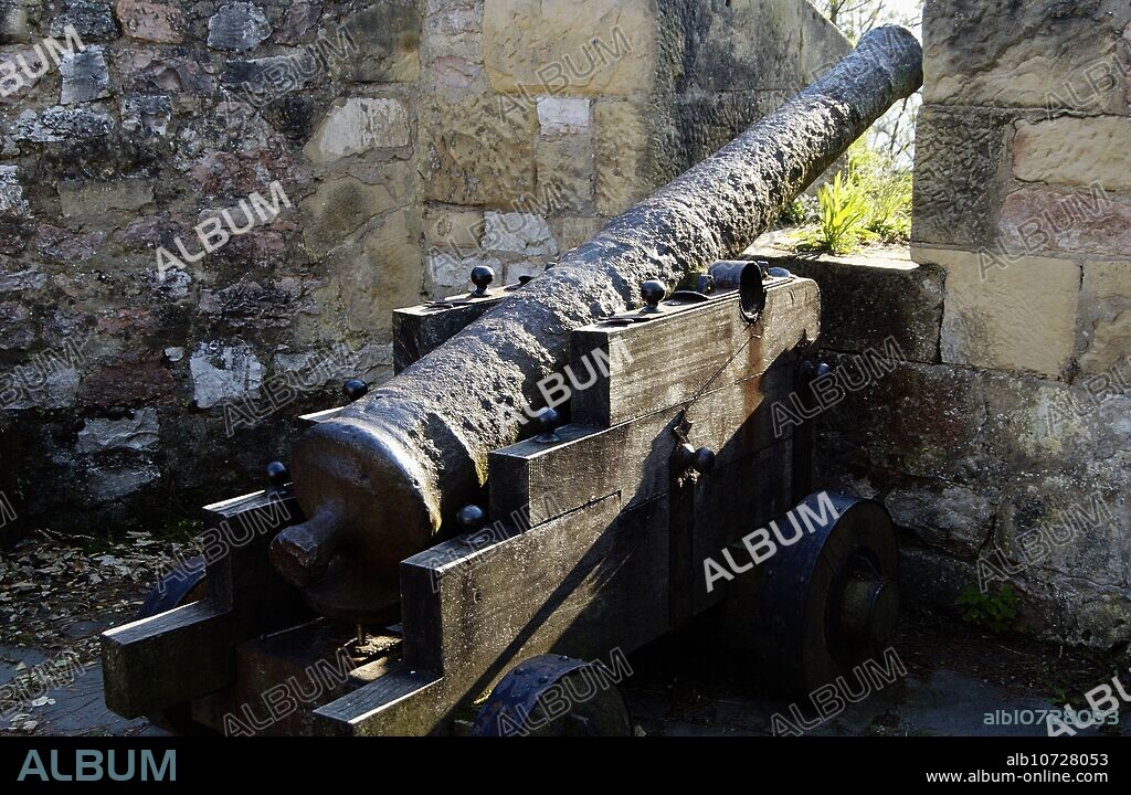 Castillo de la Mota. Monte Urgull. San Sebastian (Donostia). Guipuzcoa. Basque Country. Spain.