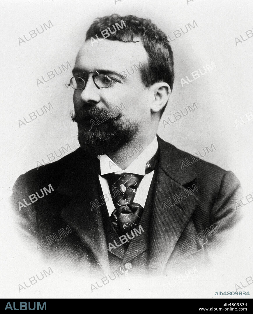 Portrait d'apres une photographe de Louis BARTHOU (1862-1934) paru dans La France contemporaine de 1903. Collection KHARBINE-TAPABOR.