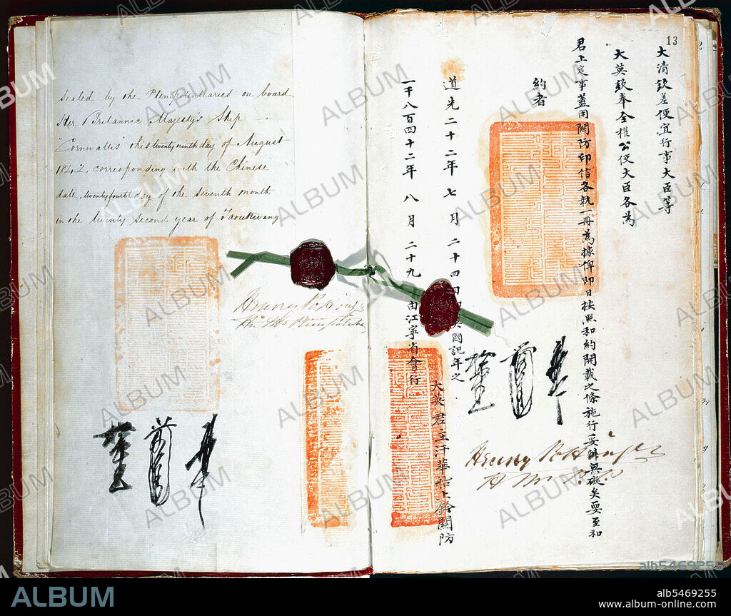 The First Anglo-Chinese War (1839-42), known popularly as the First Opium War, was fought between the United Kingdom of Great Britain and Ireland and the Qing Dynasty of China, with the aim of securing economic benefits from trade in China. In 1842, the Treaty of Nanking the first of what the Chinese called the unequal treaties granted an indemnity to Britain, the opening of five treaty ports, and the cession of Hong Kong Island, ending the monopoly of trading in the Canton System. The war marked the end of China's isolation and the beginning of modern Chinese history.