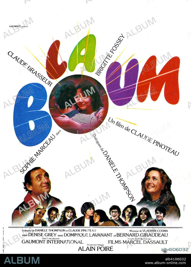 Poster of THE PARTY, 1980 (LA BOUM). Copyright GAUMONT.