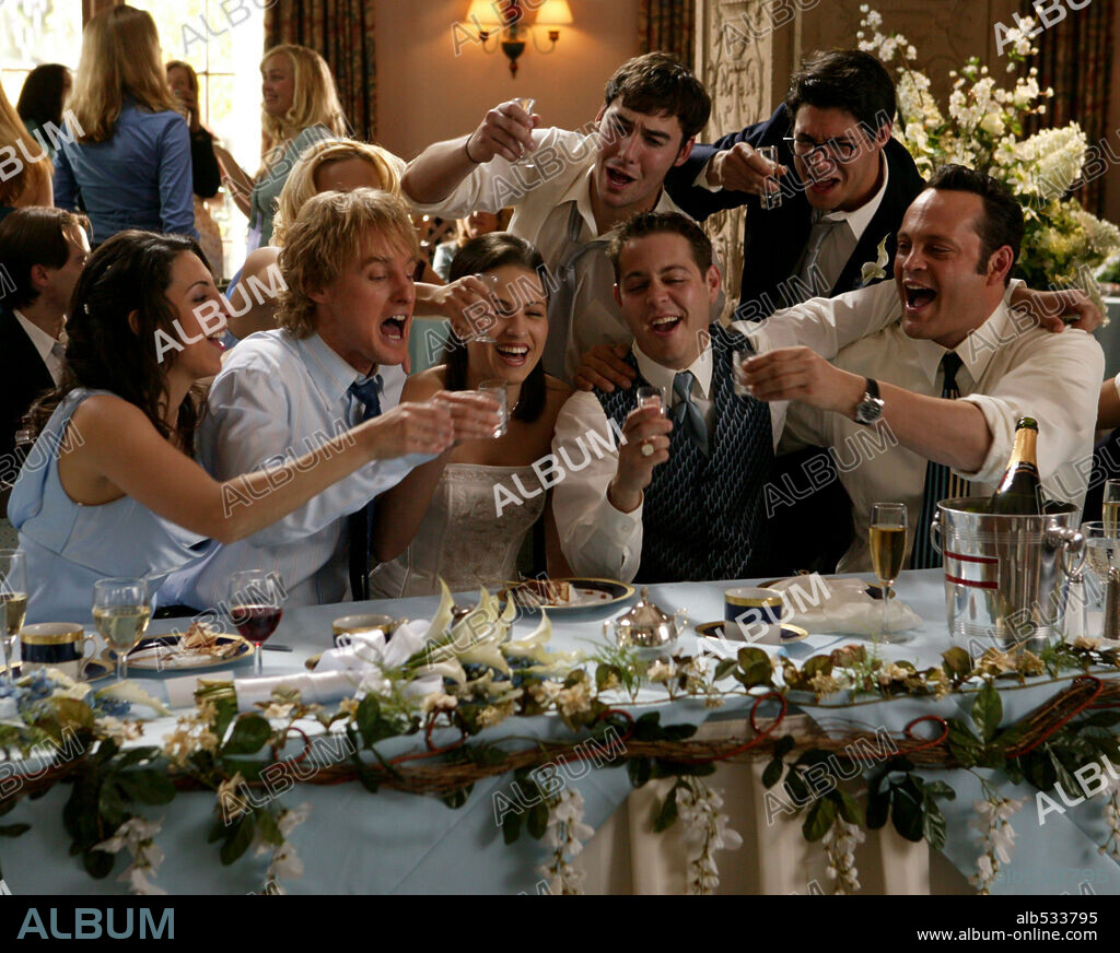 OWEN WILSON y VINCE VAUGHN en DE BODA EN BODA, 2005 (THE WEDDING CRASHERS), dirigida por DAVID DOBKIN. Copyright NEW LINE CINEMA / CARTWRIGHT, RICHARD.