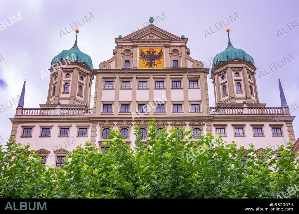 The historic town hall of Augsburg, Bavaria, Germany