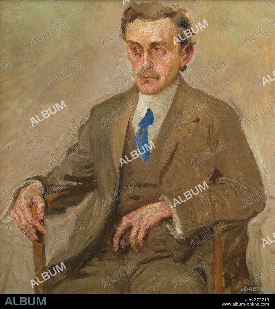 MAX OPPENHEIMER. Portrait of Adolf Loos (1870-1933).
