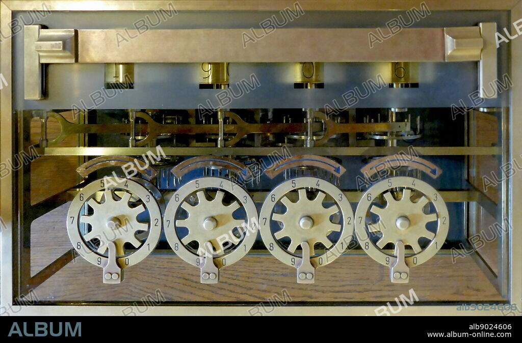 Pascal's calculator (also known as the arithmetic machine or Pascaline), a mechanical calculator invented by Blaise Pascal in the early 17th century. Pascal was led to develop a calculator by the laborious arithmetical calculations required by his father's work as supervisor of taxes in Rouen. He designed the machine to add and subtract two numbers directly and to perform multiplication and division through repeated addition or subtraction.