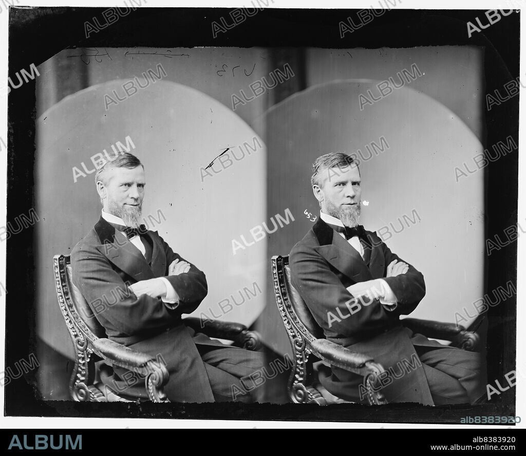 William Andrew Wallace of Pennsylvania, 1865-1880. Wallace, Hon. Wm. Andrew of Pa., between 1865 and 1880. [Lawyer, politician, businessman and mine owner: president of the Beech Creek Railroad].