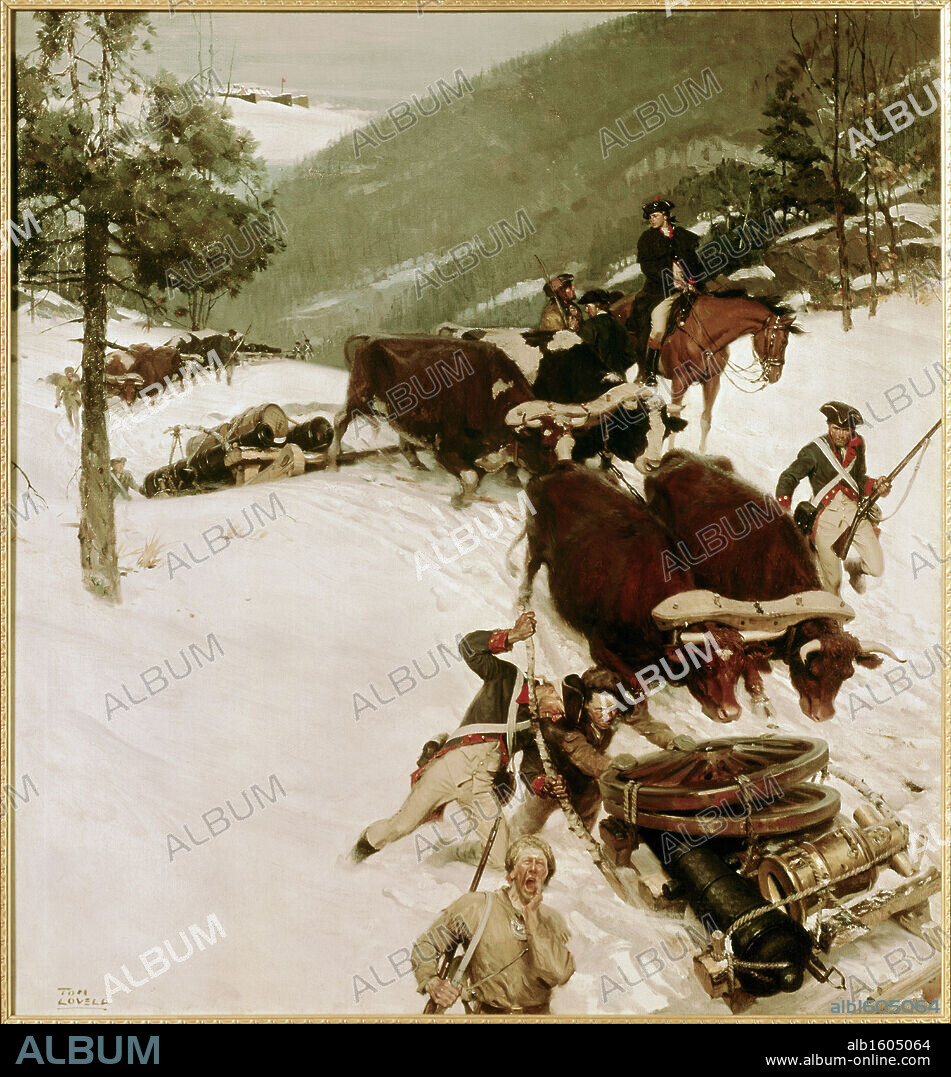 The Noble Train Of Artillery by Tom Lovell, b.1909.