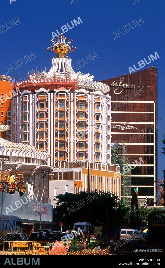 The Casino Lisboa was originally built in the late 1960s. Gambling in Macau has been legal since the 1850s when the Portuguese government legalised the activity in the colony. Since then, Macau has become known worldwide as the 'Monte Carlo of the Orient'. Macau was both the first and last European colony in China. In 1535, Portuguese traders obtained rights to anchor ships in Macau's harbours and to trade, though not the right to stay onshore. Around 1552–53, they obtained permission to erect temporary storage sheds on the island and built small houses. In 1557, the Portuguese established a permanent settlement in Macau, paying an annual rent of 500 taels of silver. Macau soon became the major trafficking point for Chinese slaves, and many Chinese boys were captured in China, and sold in Lisbon or Brazil. Portugal administered the region until its handover to China on 20 December 1999. It is now best known for casinos and gambling.