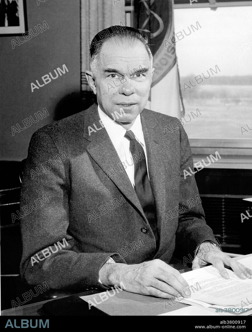 Glenn Theodore Seaborg (April 19, 1912 - February 25, 1999) was an American chemist whose involvement in the synthesis, discovery and investigation of 10 transuranium elements earned him a share of the 1951 Nobel Prize in Chemistry. He was the principal or co-discoverer of ten elements: plutonium, americium, curium, berkelium, californium, einsteinium, fermium, mendelevium, nobelium and element 106, which, while he was still living, was named seaborgium in his honor. He discovered more than 100 atomic isotopes and is credited with important contributions to the chemistry of plutonium, originally as part of the Manhattan Project where he developed the extraction process used to isolate the plutonium fuel for the second atomic bomb. He advised ten US Presidents - from Truman to Clinton - on nuclear policy and was Chairman of the US Atomic Energy Commission from 1961-71, where he pushed for commercial nuclear energy and the peaceful applications of nuclear science. In 1998 he suffered a stroke, which led to his death six months later at the age of 86.