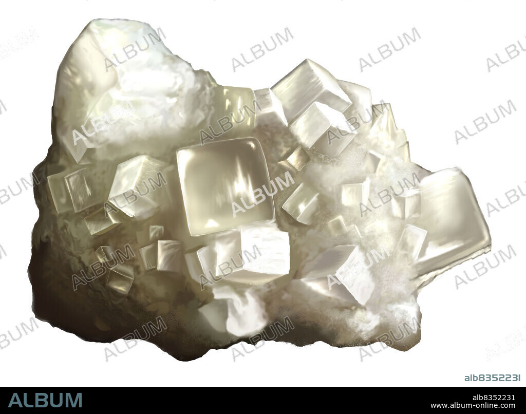 Rock salt is a chemical rock and one of the evaporites: it. is formed by precipitation when seawater evaporates and leaves a salt deposit.
