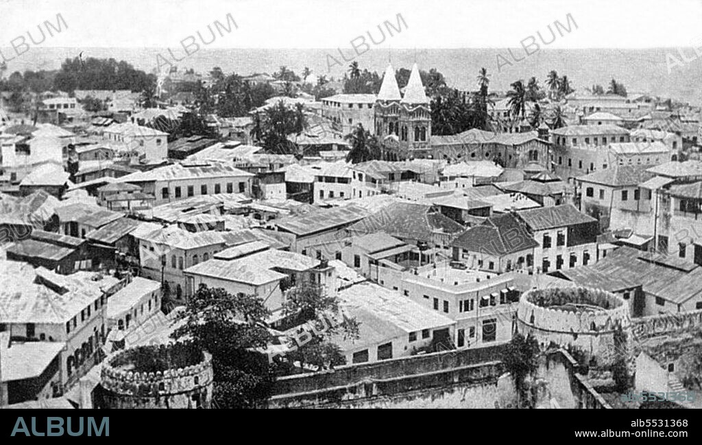 Zanzibar (from Arabic: ??????? Zanjibar, from Persian: ??????? Zangibar'Coast of Blacks'; zangi [black-skinned] + bar [coast]) is a semi-autonomous part of Tanzania in East Africa. It is composed of the Zanzibar Archipelago in the Indian Ocean, 25–50 kilometres (16–31 mi) off the coast of the mainland, and consists of numerous small islands and two large ones: Unguja (the main island, referred to informally as Zanzibar), and Pemba. The capital of Zanzibar, located on the island of Unguja, is Zanzibar City. Its historic centre, known as Stone Town, is a World Heritage Site and is claimed to be the only functioning ancient town in East Africa. Zanzibar's main industries are spices, raffia, and tourism. In particular, the islands produce cloves, nutmeg, cinnamon, and black pepper. For this reason, the islands, together with Tanzania's Mafia Island, are sometimes called the Spice Islands (a term also associated with the Maluku Islands in Indonesia).