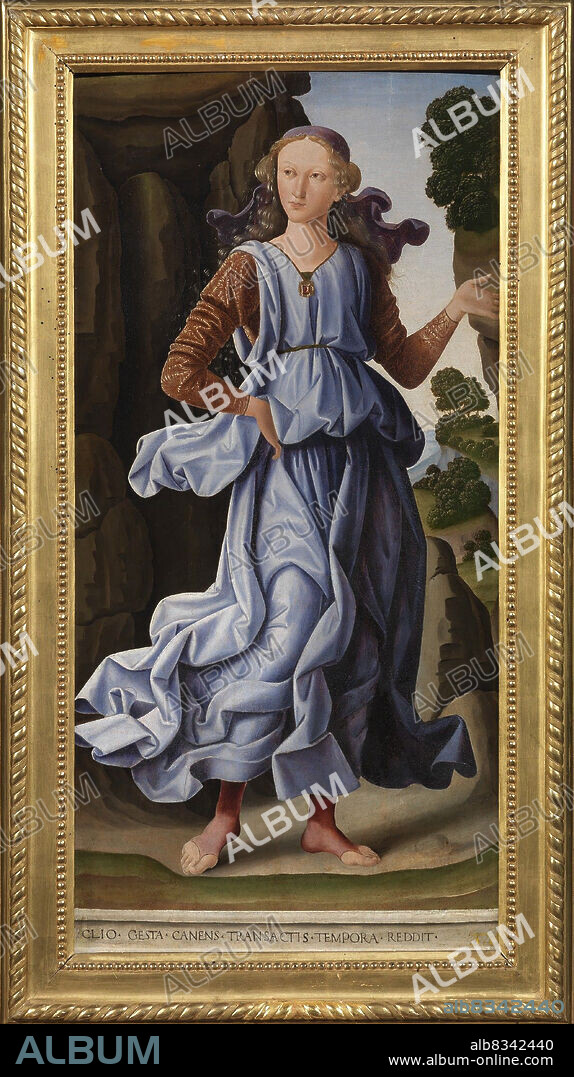 GIOVANNI SANTI. The Muse Clio.