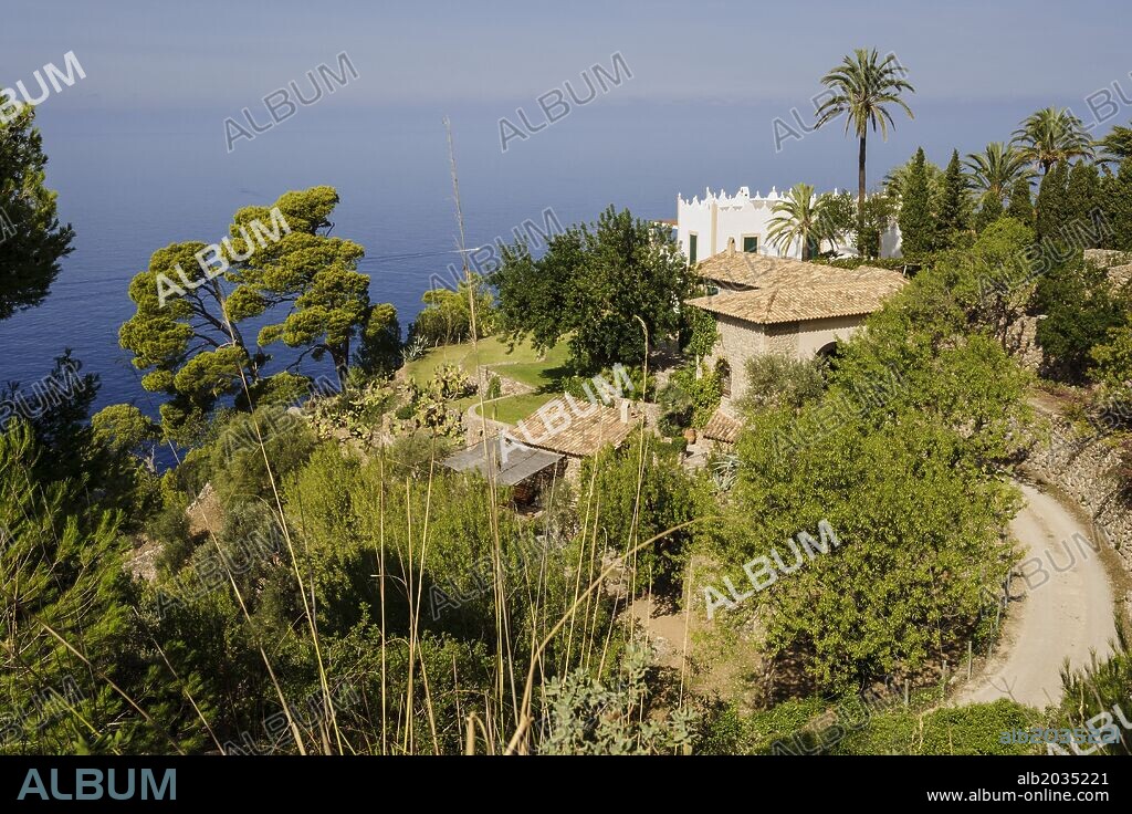 finca S' Estaca -propiedad del actor Michael Douglas-.Valldemossa, Parque natural de la Sierra de Tramuntana. Mallorca. Islas Baleares. Spain.