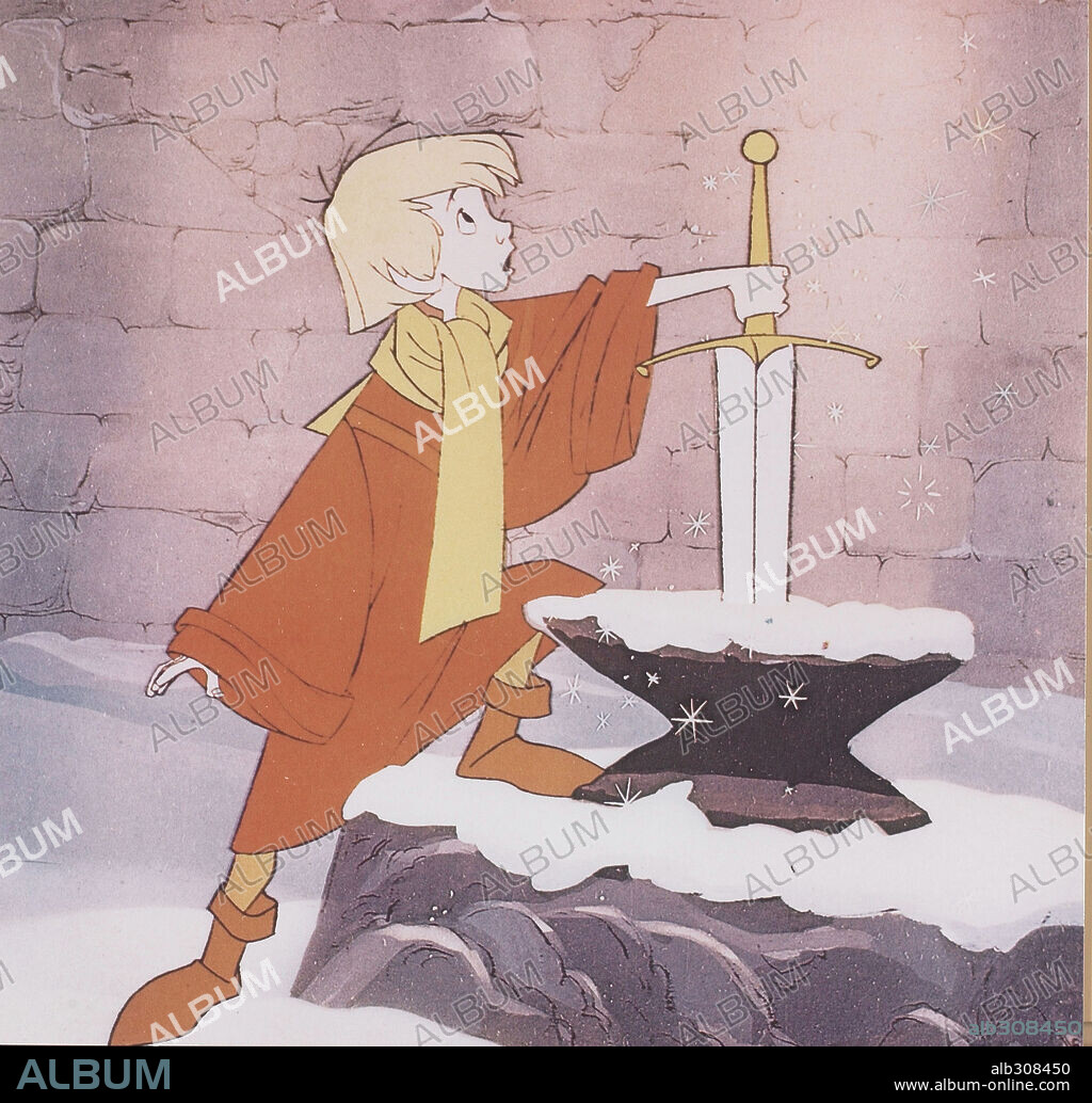 MERLÍN EL ENCANTADOR, 1963 (THE SWORD IN THE STONE), dirigida por WOLFGANG REITHERMAN. Copyright WALT DISNEY PICTURES.