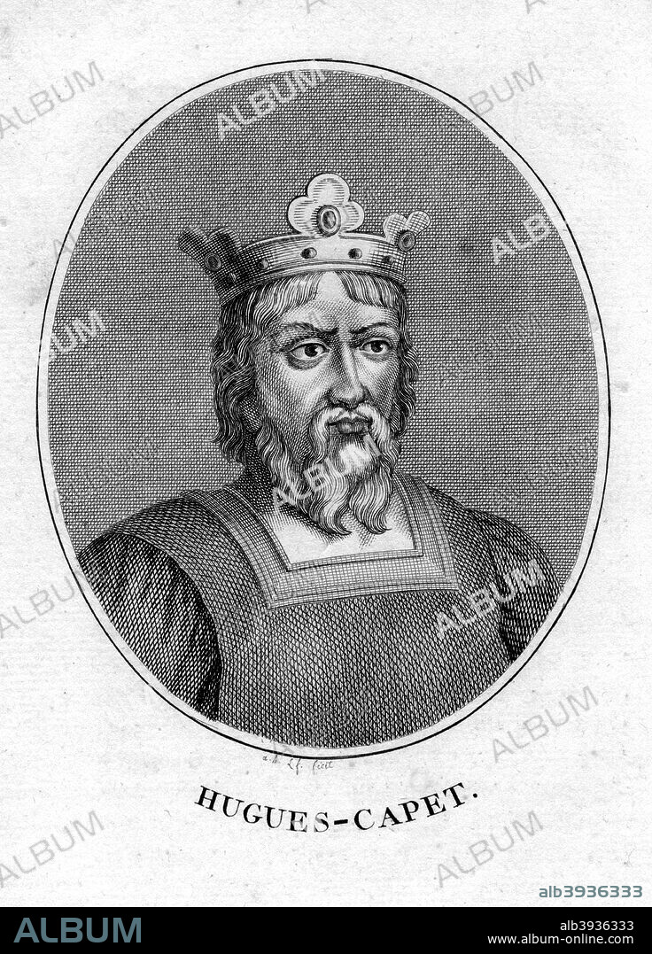 Hugh Capet, King of France. Hugh Capet (c938-996) became King of France in 987, founding the Capetian dynasty.