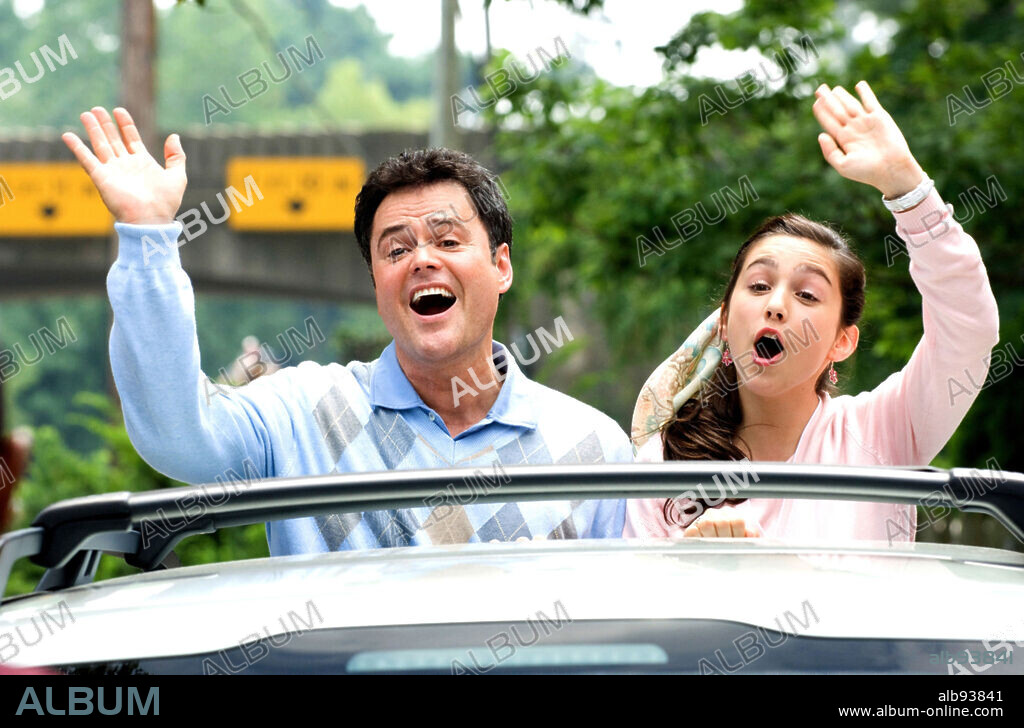 DONNIE OSMOND und MOLLY EPHRAIM in COLLEGE ROAD TRIP, 2008, unter der Regie von ROGER KUMBLE. Copyright GUNN FILMS/WALT DISNEY PICTURES / WETCHER, BARRY.
